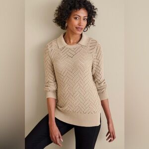 Soft Surroundings Polo Sweater